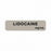 United Ad Label Co. Drug Tape / Labels - Lidocaine Label, Strength (mg / mL), Gray, 1-1/4" x 5/16", Permanent, 760 Labels / Roll - ULAM743