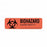 United Ad Label Hazard Warning Labels - LABEL, BIOHAZARD, 3X7/8, 320/RL, FLRD - ULBH204
