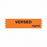 United Ad Label Co. Drug Tape / Labels - Versed Label Tape, Strength (mg / mL), Orange, 1" x 1/2", Removable, 500"/Roll - ULTA013