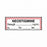 United Ad Label Co. Drug Tape / Labels - Neostigmine Label Tape, Strength (mg / mL), Date, Time, Initial, Red / White Stripe, 1-1/2" x 1/2", Removable, 500"/Roll - ULTJ017-D