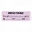 United Ad Label Co. Drug Tape / Labels - Ephedrine Label Tape, Strength (mg / mL), Date, Time, Initial, Violet, 1-1/2" x 1/2", Removable, 500"/Roll - ULTJ151-D
