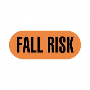 United Ad Label Fall Alert Wristbands - WRISTBAND, ALERT, FALL, 5/8X1/4, OR - ULWLF017