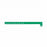United Ad Label Blank Wristbands - Blank Wristband, Plastic, 10" x 5/8", Green, Custom for Broward - ULWB0110R-22
