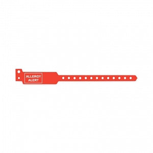United Ad Label Co Allergy Alert Labels - LABEL, PATIENT, ALLERGY, ALERT, WRSTBND(RED) - ULWB5052-16