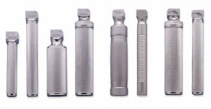 Teleflex Medical Chrome Laryngoscope Handles - Small Penlight Standard Reusable Laryngoscope Handle - 008620100