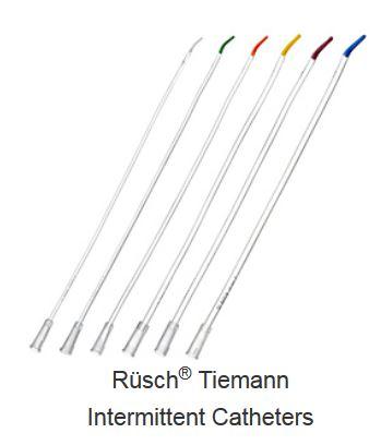Rusch Siliconized Tiemann Catheter by Teleflex