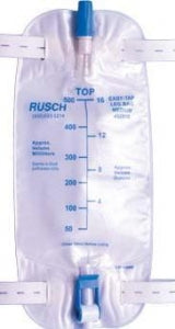 Teleflex Medical Leg Bag - Medium Leg Bag, 19 oz. - 452919