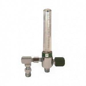 Medline Oxygen Flowmeters - Oxygen Flowmeter, DISS Nut and Nipple, Power Takeoff, 0 lpm to 15 lpm - RTFMO15DNPT