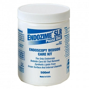 Ruhof Endozime SLR Endoscopy Bedside Care Kits - Endozime SLR Endoscopy Cleaning Bedside Kit, 500 mL, Clear - 345EPO500CL
