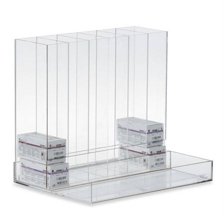 Fits Beckman Coulter Access Stak-Access Base (only) - 17"W x 13"D x 2.5"H - Holds two 1361s