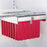 Lock Box OD: 11"W x 17.25"D x 9.25"H - ID: 9.2"W x 14.8"D x 7.9"H