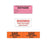 Pre-Cut Respiratory Therapy Labels Oxygen Therapy - 2.25"W x 1"H each