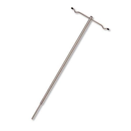 Rigid IV Pole Rigid Stainless Steel I.V. Pole - 0.75"Dia x 27.5"H