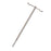 Rigid IV Pole Rigid Stainless Steel I.V. Pole - 0.75"Dia x 27.5"H