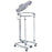 Round Chrome Step-On Hamper with Stainless Steel Lid Round Chrome Step-On Hamper Stainless Steel Lid - 19.625" Dia x 36"H