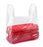 Uline Deluxe Plastic T-Shirt Bags - Deluxe Plastic T-Shirt Bag, Clear, 20" x 10" x 30" - S-12350C