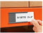C-Channel Magnetic Warehouse Card Holders, 2" x 4"