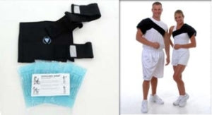 Solution Matrix Shoulder Compression Wraps - Shoulder Wrap, No Gel Bags - S-WRAP-24