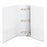 Samsill Corp Clean Touch Antimicrobial Binders - Clean Touch Locking Round Ring View Binder, 4" Cap, White - 18297