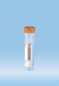 Sarstedt Conical Skirted PP Tubes With Screw Cap - Conical Skirted Microtube with Screw Cap, 1.1 mL, Serum-Gel - 41.1378.005