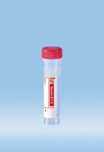 Sarstedt Conical Skirted PP Tubes With Screw Cap - Conical Skirted Microtube with Screw Cap, 1.3 mL, Serum - 41.1392.105