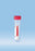 Sarstedt Conical Skirted PP Tubes With Screw Cap - Conical Skirted Microtube with Screw Cap, 1.3 mL, Serum - 41.1392.105