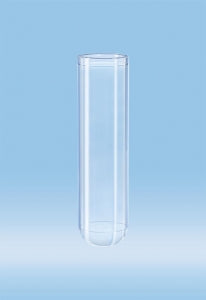 Sarstedt Round Base PP Tube Without Cap - TUBE, 30ML, 95X24MM, ROUND BASE, PP - 55.517