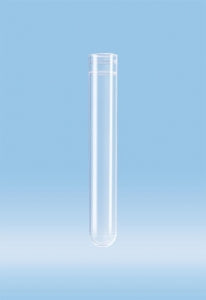 Sarstedt Sterile Round Base PS Tube With Push Cap - TUBE, 4ML, 75X11MM, ROUND BASE, PP - 55.532