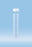 Sarstedt Flat Base PP Tube With Screw Caps - TUBE, 60ML, SCREW CAP, 28.5X126, FB, PP - 60.596