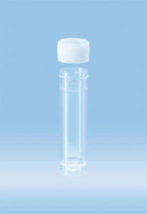 Sarstedt 15ml 76x20mm Conical Base Tube W/Screw Cap - TUBE, 15ML, SCRW CAP, 76X20MM, CONICAL BS, PP - 60.732