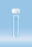 Sarstedt 10ml Conical PS Tube with Screw Cap - TUBE, 10ML, SC, FLAT BASE, PP, NATURAL CAP - 60.9921.808