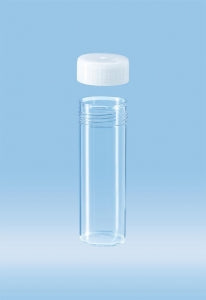 Sarstedt Flat Base PC Tubes With Screw Cap - TUBE, 30ML, SC, PC, FLAT ...