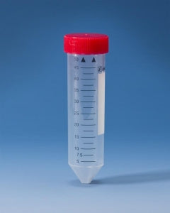 Sarstedt 50ml 114x28mm PP Sterile Tube - Sterile Screw Cap Polypropylene Tube, Conical Base, Printed Graduation, 50 mL, 114 x 22 mm - 62.547.004
