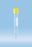 Sarstedt Conical Base PP Tubes With Screw Cap - Conical Tube, Screw Cap, Polypropylene, Yellow Polyethylene Cap - 62.9924.284
