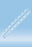 Sarstedt Multiply PCR strip of 8 lids - CAP, FOR 0.2ML TUBE, 8/STRIP, STR - 65.989