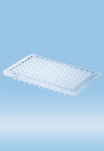 Sarstedt PCR plate for PCR Systems - PCR PLATE, FAST, 96 WELL, HALF SKIRT, NAT - 72.1981.202
