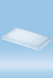 Sarstedt PCR Plate with Robust Frame - PCR PLATE, 384 WELL, 40UL, FULL SKIRT, NAT - 72.1984.202