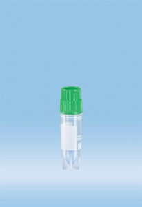 Sarstedt Sterile CryoPure Polypropylene Tubes with Screw Caps - TUBE, CRYOPURE, 2ML, EXT THREAD, GREEN CAP - 72.379.005