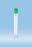 Sarstedt Sterile CryoPure Polypropylene Tubes with Screw Caps - TUBE, CRYOPURE, 5ML, EXT THREAD, GREEN CAP - 72.383.005