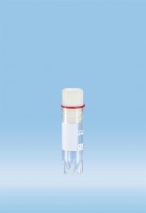 Sarstedt Sterile CryoPure Polypropylene Tubes with Screw Caps - TUBE, CRYOPURE, 2ML, INT THREAD, WHITE CAP - 72.380