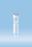 Sarstedt Conical SkirtedPP Tubes Without Cap - Micro Tube with Screw Cap, 2 mL, Polypropylene, Conical Base with Skirted Base, Graduations and Writing Block, Knurled - 72.694.406