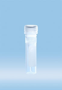 Sarstedt Type A 0.5ml Micro Tubes - Polypropylene Microtube, Conical / Skirt Base, Screw Cap, Sterile, 0.5 mL - 72.730.005