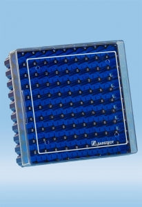 Sarstedt Cryo Storage Box - CRYO BOX, 100 TUBES, BLUE - 93.874.610