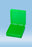 Sarstedt PP Storage Box with Hinge Lid - BOX, HINGE LID, PP, 100 MICRO TUBE, GREEN - 93.877.510