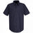 Vf Workwear-Div / Vf Imagewear (W) Men's Short Sleeve Cotton Work Shirts - Men's Short-Sleeve Wrinkle-Resistant 100% Cotton Work Shirt, Dark Navy, Size XL - SC40DNXL