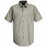Vf Workwear-Div / Vf Imagewear (W) Men's Short Sleeve Cotton Work Shirts - Men's Short-Sleeve Wrinkle-Resistant 100% Cotton Work Shirt, Graphite Gray, Size 4XL - SC40GG4XL