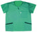 Molnlycke BARRIER Extra Comfort Scrubs - BARRIER Disposable Three-Pocket Scrub Shirt, Green, Size 2XL - 18650