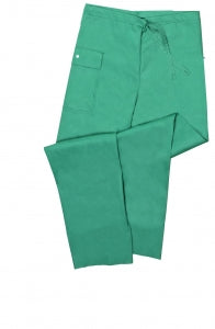 Molnlycke Surgical Scrub Pants - Disposable Drawstring-Waist Scrub Pants, Green, Size S - 18710