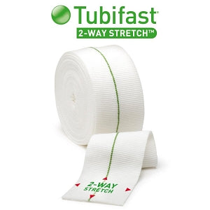 Molnlycke Tubifast Tubular Retention Dressings - Tubifast Tubular Retention Dressing, 1.5" (3.5cm) x 10 m, Small Limbs, Red - 2434