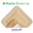 Molnlycke Healthcare Us LLC Mepilex Border-Lite Self-Adhesive Foam Dressings - Mepilex Border Lite Self-Adherent Soft Silicone and Thin Foam Dressing, 6" x 6" (15 x 15 cm) - 281500